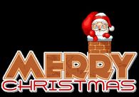 Animated Merry Christmas with Santa