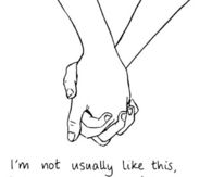 Can we just hold hands forever