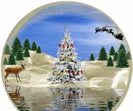 Animated Christmas Scene