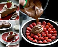 How to make chocolate strawberry pie