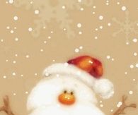 Cute Animated Snowman