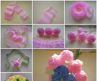 DIY Crepe Paper Flowers