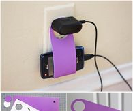 DIY Cell Phone Charging Holder