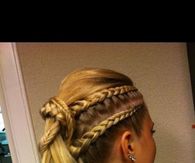 Elegant Updo with Braids