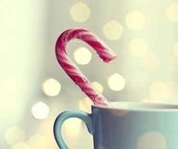 Coffee with a Candy Cane