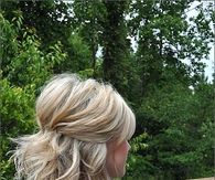 Updo for Medium Length Hair 