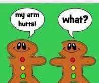 My arm hurts...What?