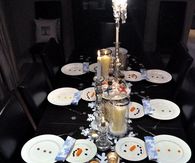 Snowman Christmas Table