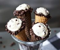 Mini ice cream cones