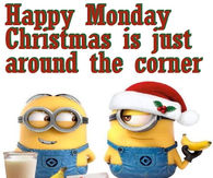 Happy Monday Christmas Minions