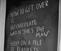 How to get over it