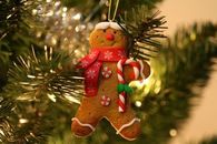 Gingerbread cookie ornament
