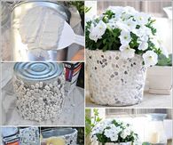 Creating Pebble Planter
