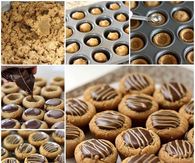 Create peanut butter fudge cups