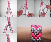 Create a braided friendship bracelet