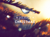I wish you a Merry Christmas