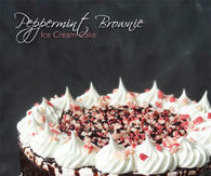 How to make Peppermint brownie ice cream cake