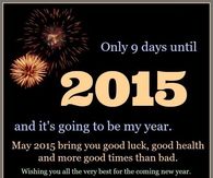 9 Days Until New Years 2015
