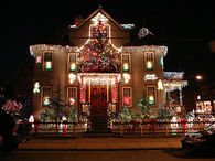 Amazingly decorated Christmas house