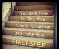 Take the first step