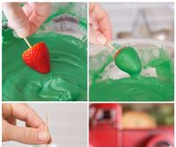 Chocolate Strawberry Christmas Tree Recipe