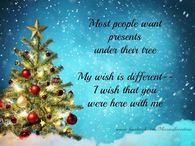 I wish you were er for Christmas