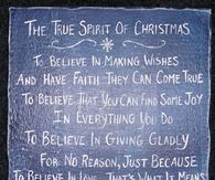 The true spirit of Christmas
