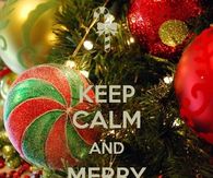 Keep Calm Merry Christmas Eve