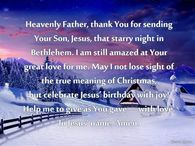 Thank you Heavenly Father