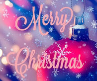 Merry Christmas Ornament