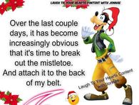 break out the mistletoe