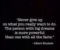 never give up