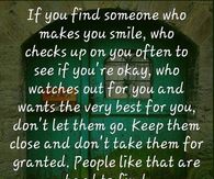 if you find someone