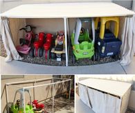 How to make a kids car garage