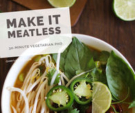 How to make vegetarian pho