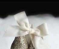 Gold Glitter Jimmy Choo Pumps