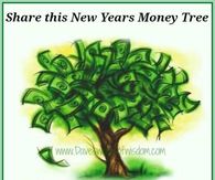 New Years Money Tree