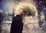Winter Hair Flip