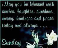 Sunday Blessings