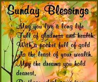 Sunday Blessings