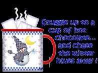 Snuggle up to a cup of hot chocolate and chase the winter blues away