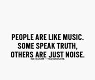 People are like music