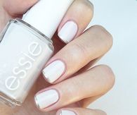 White essie nails