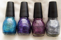 Glitter nail polish