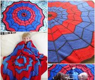 How to make a spiderman blanket