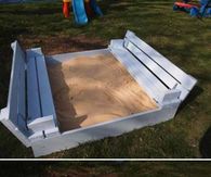 How to make a sandbox for kids