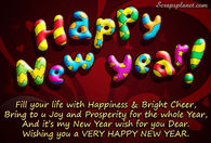 Fill your life with Happiness & Bright Cheer...Happy New Year