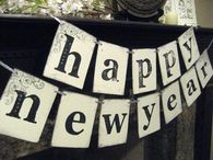 Happy New Year DIY Banner