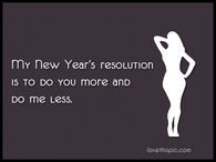 New Year's Resolution