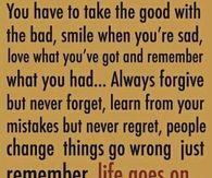 Life goes on